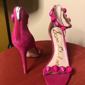 Sam Edelman. Pink Heels. Never Worn S10